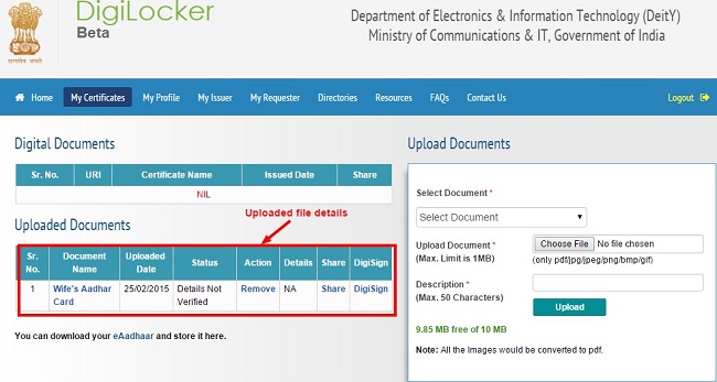  5 Tips To View Certificates Via Digilocker Official Site Digilocker 